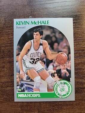 Kevin McHale 1990-1991 NBA Hoops #44 - Boston Celtics - NBA - Fresh Pull